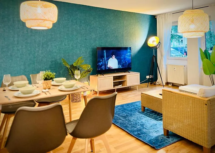 Boho-apartment Mit Terrasse - Ruhig & Zentrumsnah Appartamento Dresda