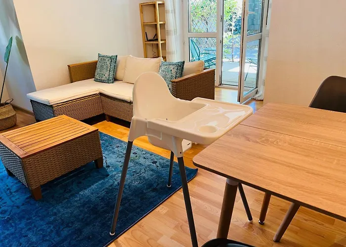 Appartamento Boho-apartment Mit Terrasse - Ruhig & Zentrumsnah